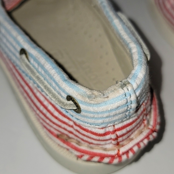 SPERRY for J crew boat shoes! Very gently pre-loved, PATRIOTIC! - Picture 6 of 6